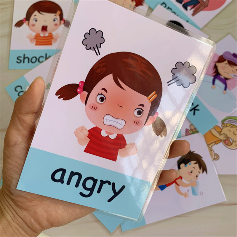 Educational Cartoon For Kids - Tarjetas de aprendizaje de inglés Montessori