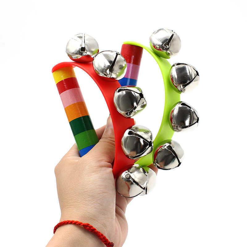 Kids Education Bell - Campanas de Mano Arcoíris, Instrumentos de