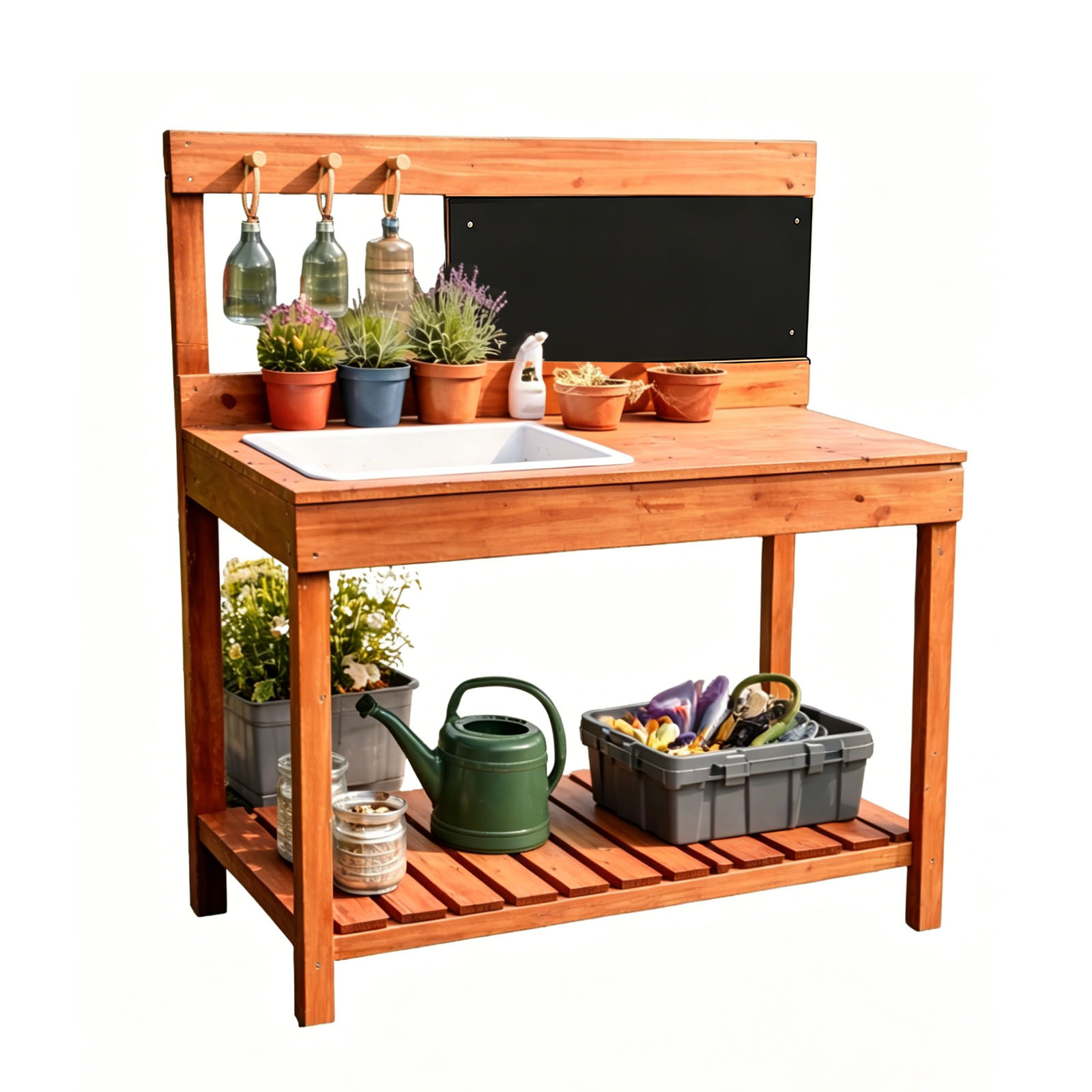 Kids Education Tools - Mesas de Jardinería de Madera para