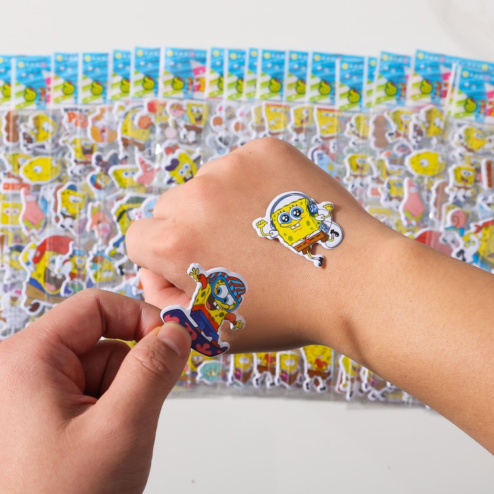 Educational Cartoon For Kids - Paquete de 12 Pegatinas 3D de