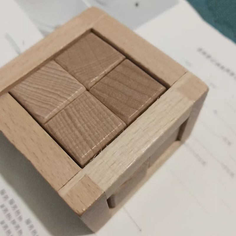 Brain Teaser Cube - Juguetes educativos de desastre, rompecabezas entrelazado,