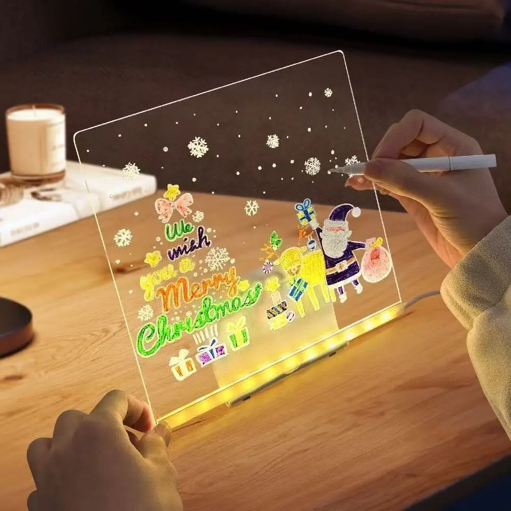 Kids Education Fun - Pizarra Mágica Luminosa para Niños: Tableta