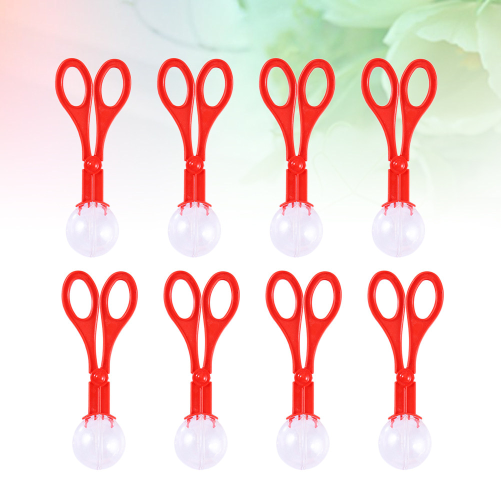 Kids Education Tools - Pinzas para atrapar insectos, tijeras rojas