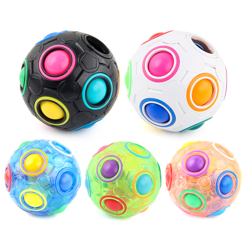 Brain Teaser Cube - Magic Rainbow Puzzle Ball: juguete inspirado