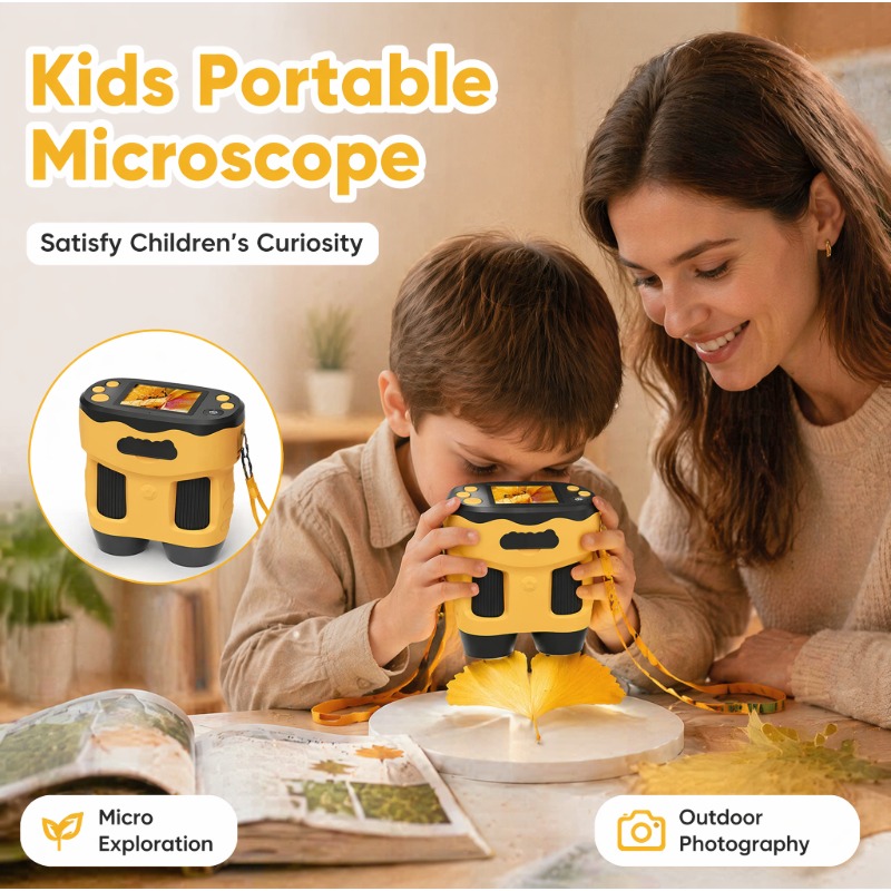 Cámara de Microscopio Digital  - Kids Education News reseña y precio