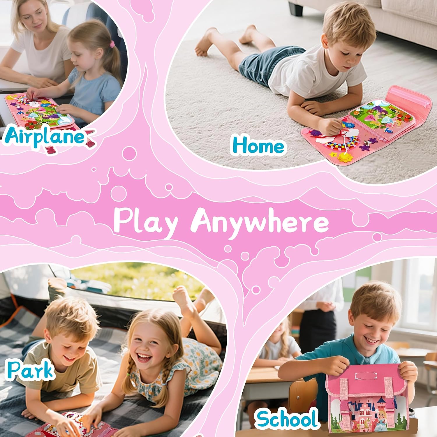 Mochila de actividades diverti - Kids Education Fun reseña y precio
