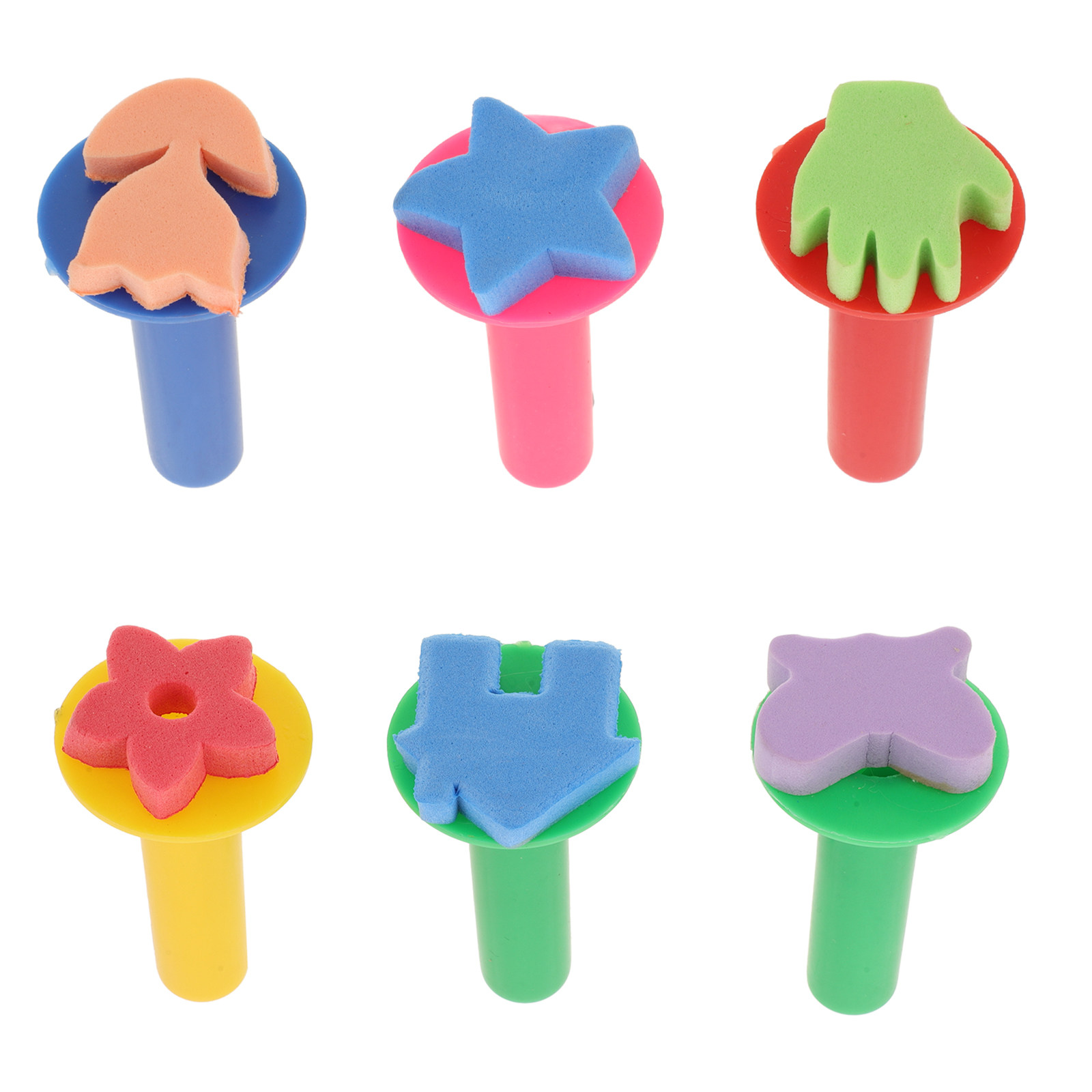 Juego de 6 estampadores de esp - Kids Education Tools reseña y precio