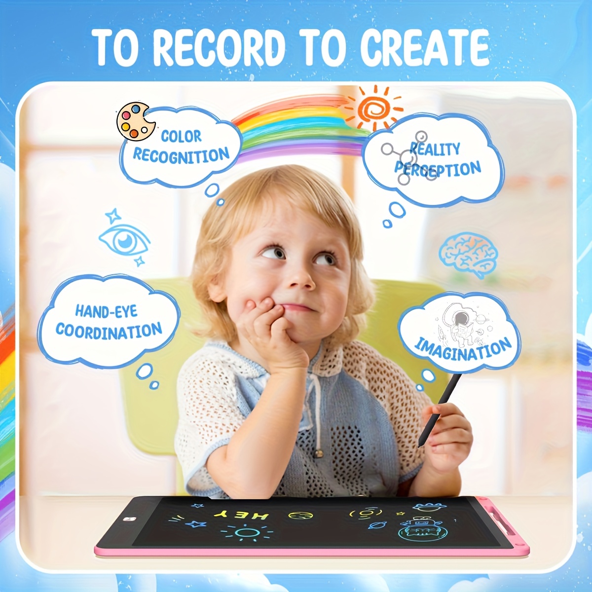 30 Uds. De tabletas de dibujo  - Kids Education Tools reseña y precio