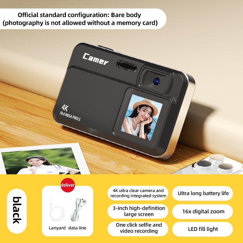Cámara digital 4K Cámara con z - Kids Education News reseña y precio