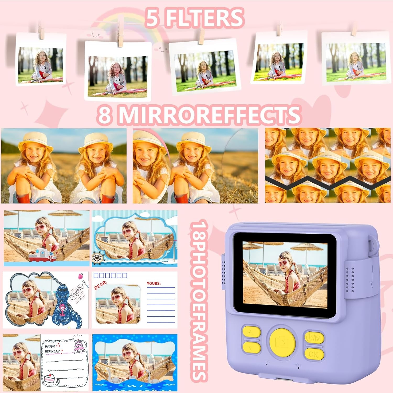 InstantPrint-cámara Digital pa - Kids Education News reseña y precio