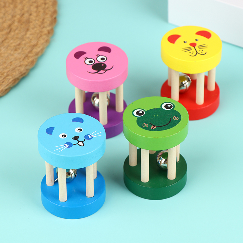 Castañuelas de madera con dibu - Kids Education Bell reseña y precio