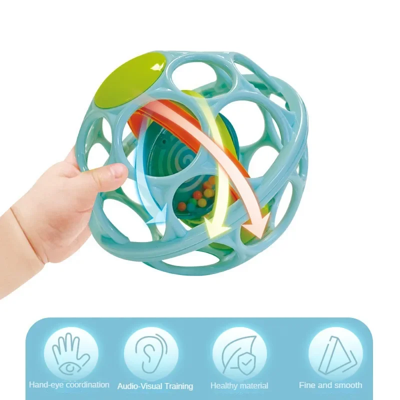 Sonajero de mano para bebé, ju - Kids Education Bell reseña y precio