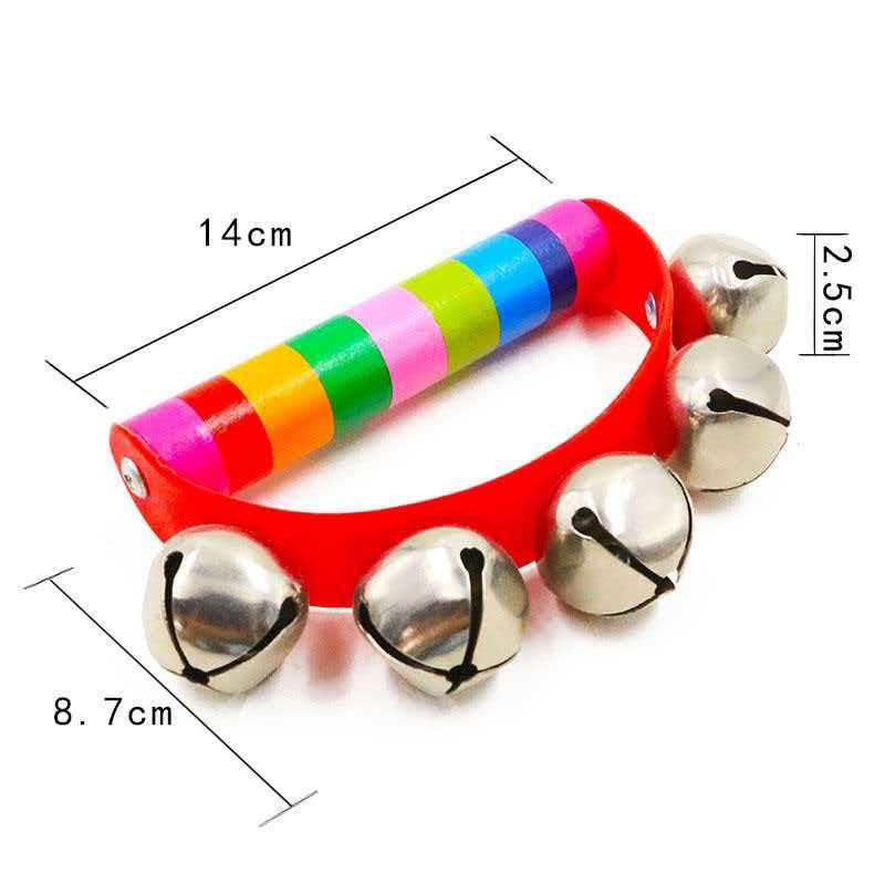 Campanas de Mano Arcoíris, Ins - Kids Education Bell reseña y precio