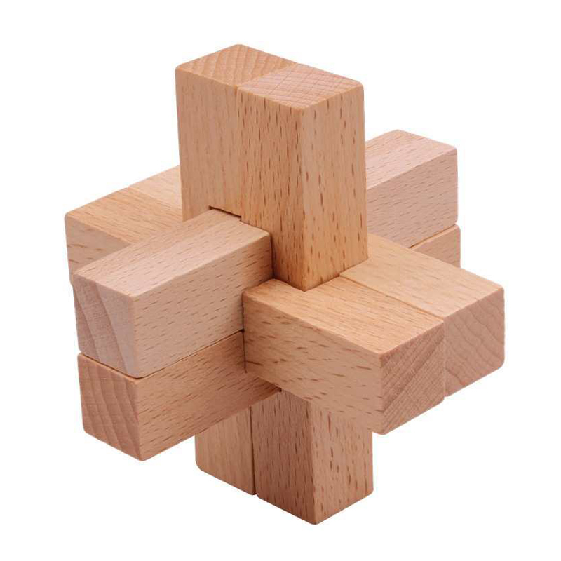 Rompecabezas Luban de madera p - Kids Education Fun reseña y precio