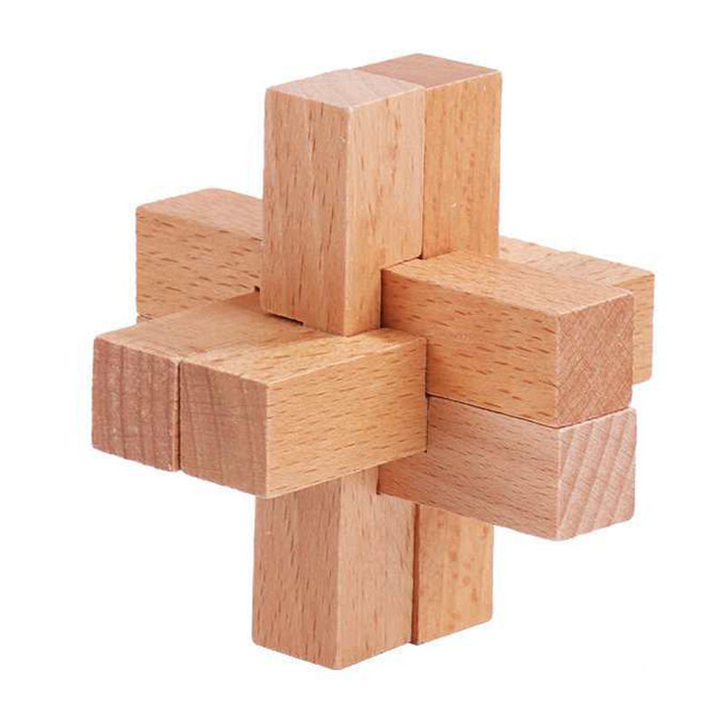 Rompecabezas Luban de madera p - Kids Education Fun reseña y precio