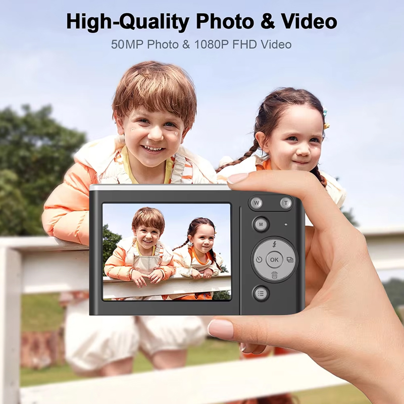 Cámara Digital 4K con Enfoque  - Kids Education News reseña y precio