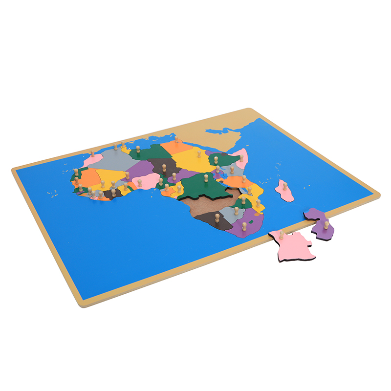 Rompecabezas de mapa de madera - Kids Education Tools reseña y precio