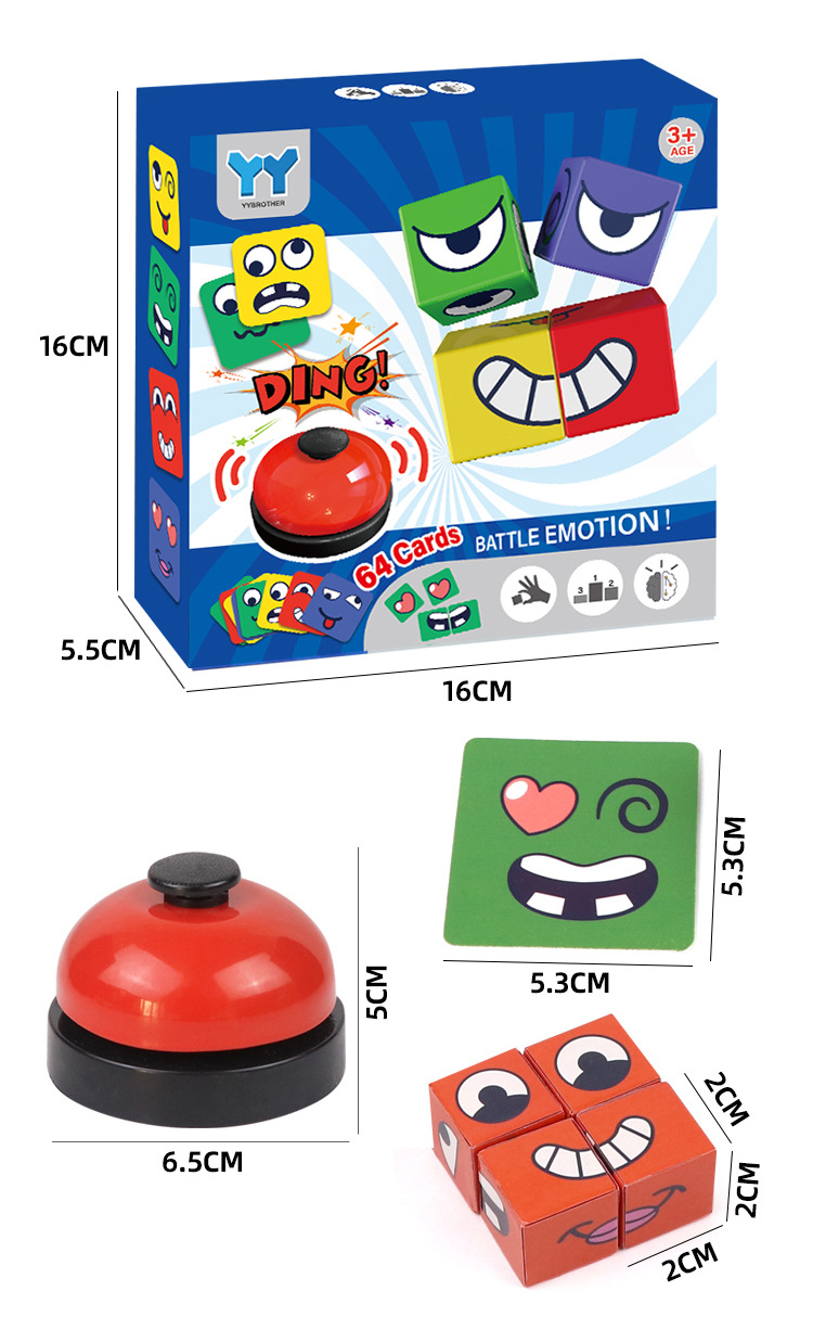 Juego de Mesa Familiar Cubo de - Kids Education Bell reseña y precio