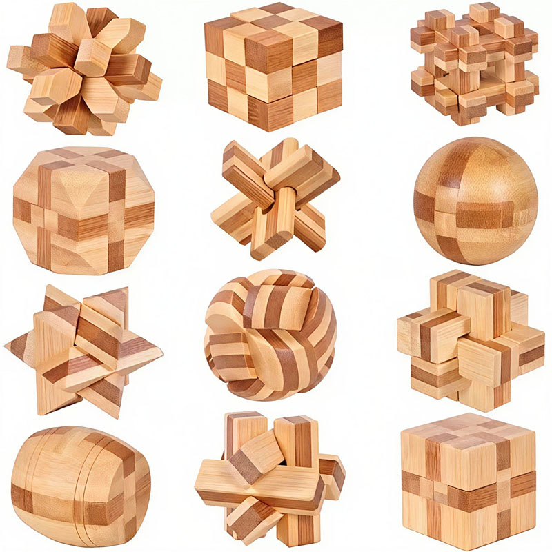 NUEVO Rompecabezas de Bambú Lu - Brain Teaser Cube reseña y precio