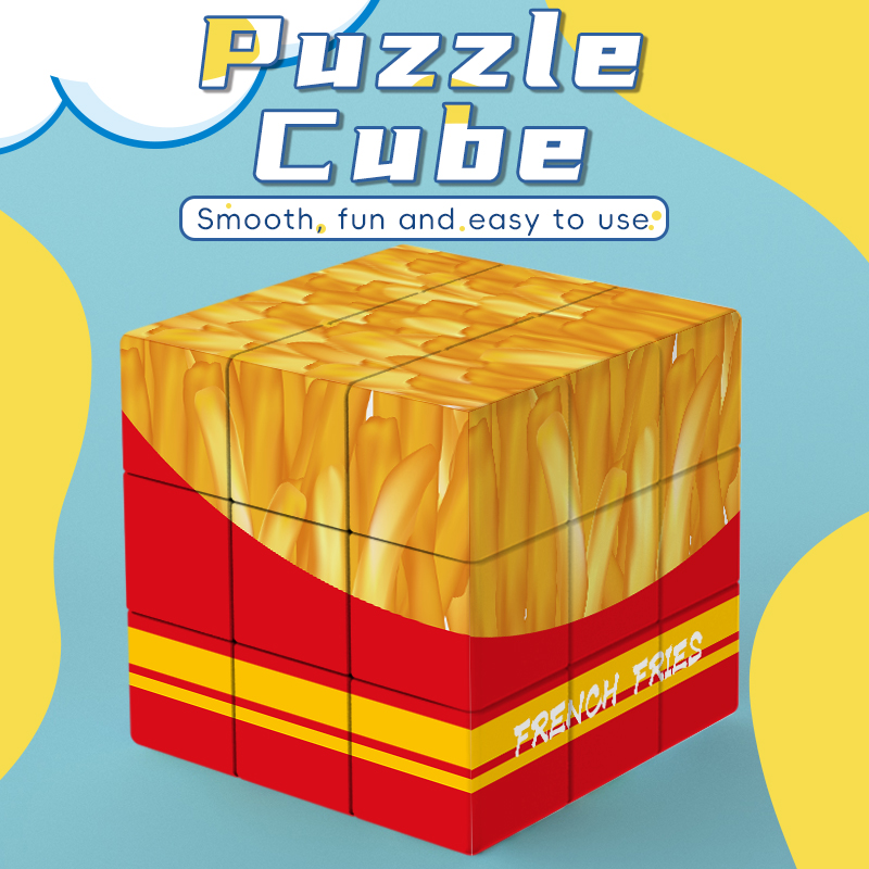 Cubo Mágico 3x3 de Papas Frita - Brain Teaser Cube reseña y precio