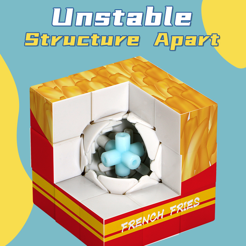 Cubo Mágico 3x3 de Papas Frita - Brain Teaser Cube reseña y precio