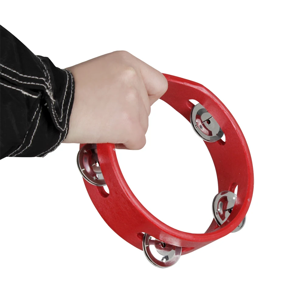 Campana de mano roja de 6 pulg - Kids Education Bell reseña y precio