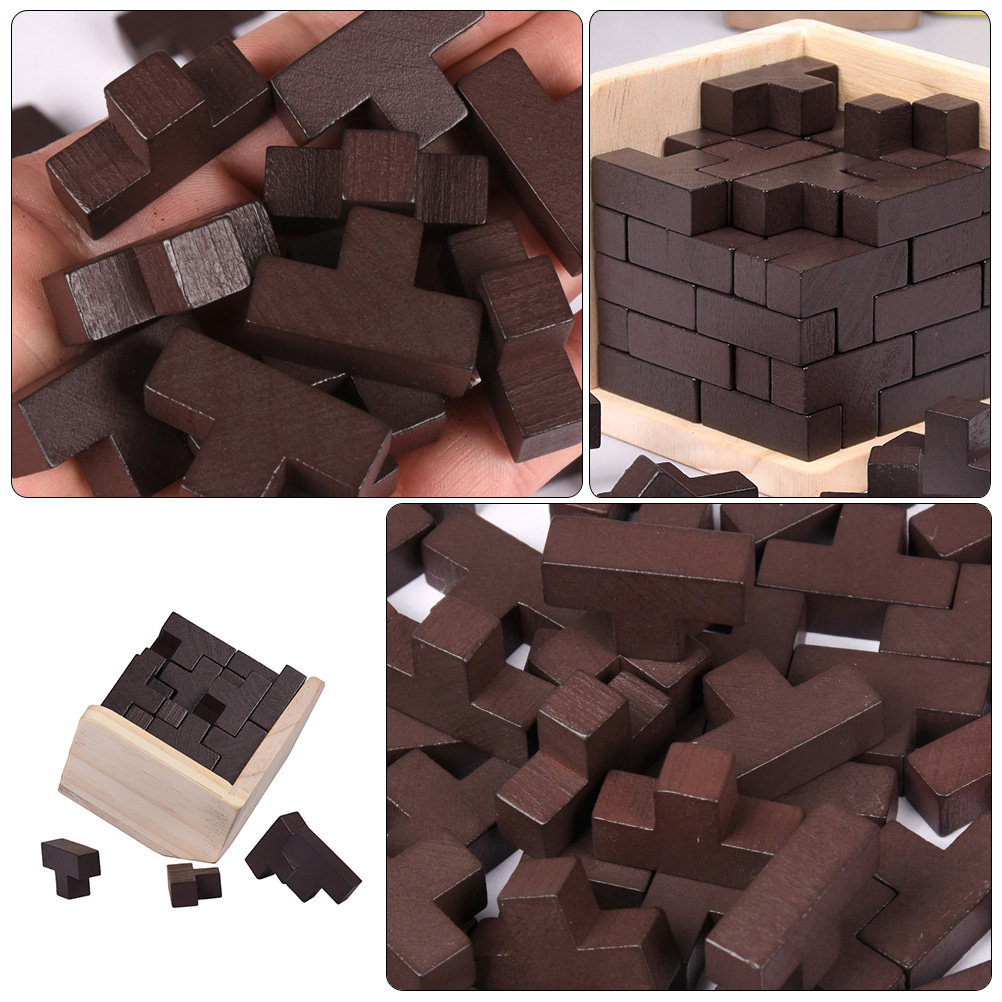 Juego de Cubos de Madera Educa - Brain Teaser Cube reseña y precio