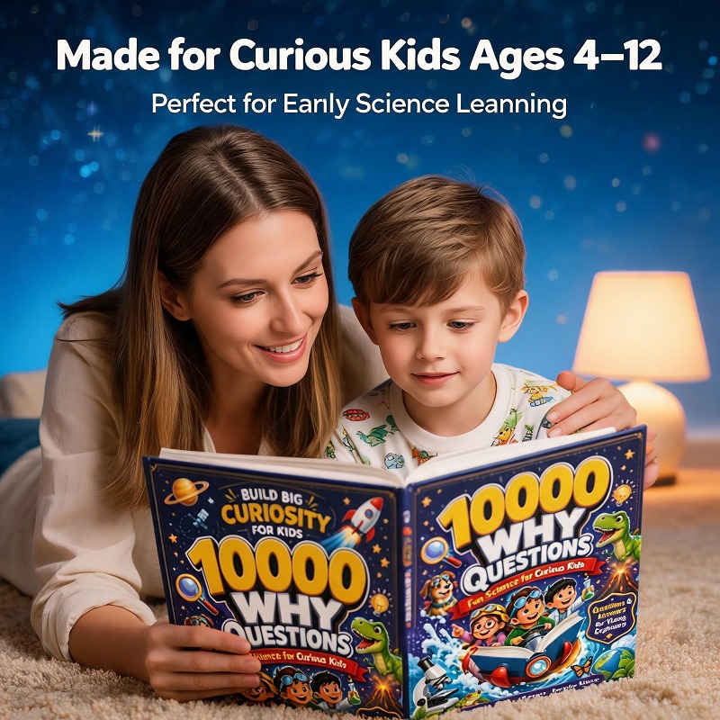 10000 Por Qué: Enciclopedia de - Kids Education Book reseña y precio