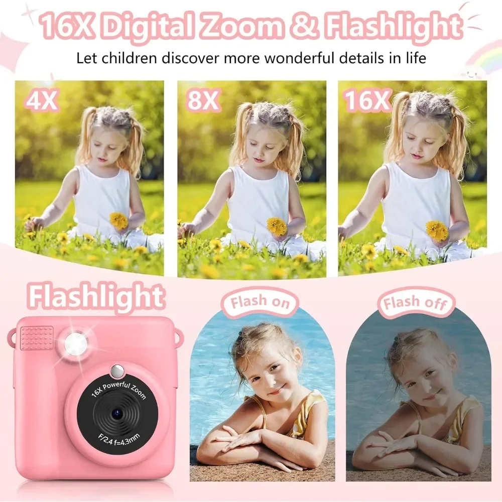 Cámara de impresión instantáne - Kids Education News reseña y precio