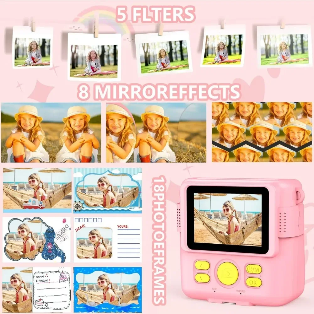 Cámara de impresión instantáne - Kids Education News reseña y precio