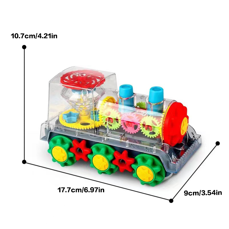 Juguete de tren de engranaje t - Kids Education Degree reseña y precio