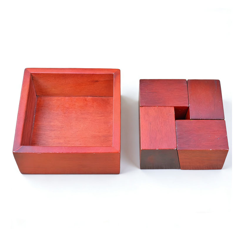 Caja de rompecabezas de madera - Brain Teaser Cube reseña y precio