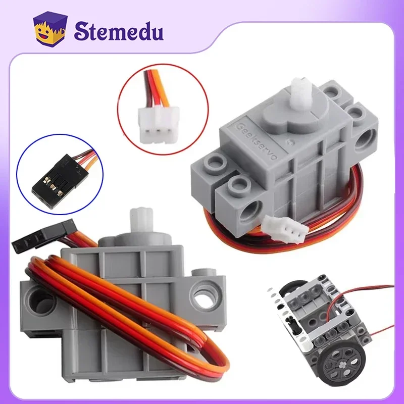 Servomotor Geek gris programab - Kids Education Degree reseña y precio