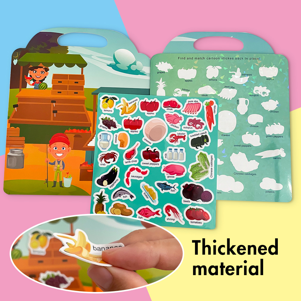 Pegatinas de gelatina con tema - Kids Education News reseña y precio